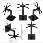 360 Degrees Rotating Sticking Hook Kitchen Tools Spoon Holder Stand  Rotated Punch - Image 4