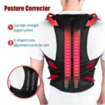 Premium Quality | Adjustable Magnetic Therapy Posture Corrector Brace Shoulder Back Support Belt for Male Female Braces and Supports Belt