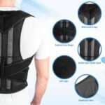 Premium Quality | Adjustable Magnetic Therapy Posture Corrector Brace Shoulder Back Support Belt for Male Female Braces and Supports Belt - Image 3