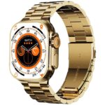 Telzeal TC9 Ultra Max Smart Watch Golden Edition - 2.2-inches HD Display