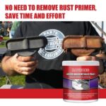 Water Based Metal Rust Remover Metallic Paint Rust Conversion Agent Rust Converter Rust Renovator With Brush 100ml - Image 4