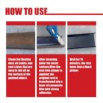 Water Based Metal Rust Remover Metallic Paint Rust Conversion Agent Rust Converter Rust Renovator With Brush 100ml - Image 5